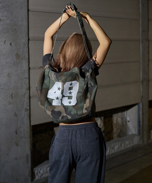 トップス k du ciel happybag ナンバリングBIGバッグ（ショルダーバッグ）｜sedacle girl