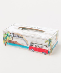 Kahiko（カヒコ）の「【Kahiko】ハレレアティッシュペーパーケース（インテリア雑貨）」