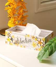 Kahiko（カヒコ）の「【Kahiko】ハレレアティッシュペーパーケース（インテリア雑貨）」