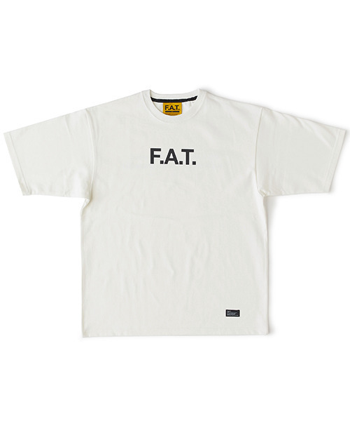 FAT(エフエイティー)の「SIGNATee(Tシャツ/カットソー・メンズ・ホワイト/ブラック/ベージュ/オリーブ・TITCH(M)/SKINNY(L)/FAT(XL)/JUMBO(XXL))」の2枚目の写真