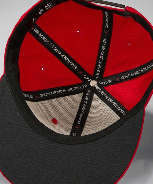 JORDAN BRAND(ジョーダンブランド)の「ジョーダン ジャンプマン プロ アジャスタブル キャップ / Jordan Jumpman Pro Adjustable Cap FV5296-687 Gym Red(キャップ・メンズ・レッド・M/L/L/XL/S/M)」の5枚目の写真