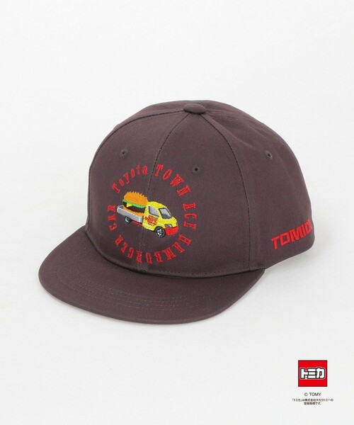green label relaxing（グリーンレーベルリラクシング）の「【別注】＜TOMICA＞キャップ / キッズ（キャップ・キッズ・オリーブ/ダークブラウン・FREE(53-55cm)）」の2枚目の写真