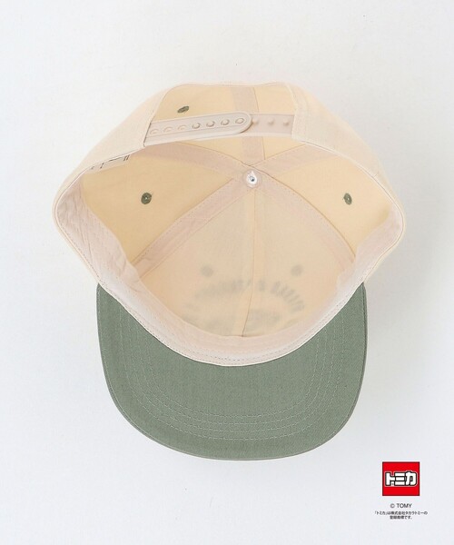 green label relaxing（グリーンレーベルリラクシング）の「【別注】＜TOMICA＞キャップ / キッズ（キャップ・キッズ・オリーブ/ダークブラウン・FREE(53-55cm)）」の7枚目の写真