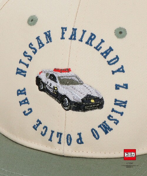 green label relaxing（グリーンレーベルリラクシング）の「【別注】＜TOMICA＞キャップ / キッズ（キャップ・キッズ・オリーブ/ダークブラウン・FREE(53-55cm)）」の9枚目の写真