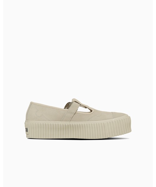 CONVERSE ALL STAR（コンバースオールスター）の「ALL STAR LIFTD RIBTAPE T-STRAP WT OX / オールスター　リフテッド　リブテープ　Ｔストラップ　ＷＴ　ＯＸ（スニーカー・レディース・ホワイト・3.5/3/6.5/5.5/5/4.5/4/7/7.5/8/8.5/9/9.5）」の8枚目の写真