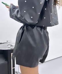 ipugo（イプゴ）の「ipugo/イプゴ レザーショートパンツ（その他パンツ）」