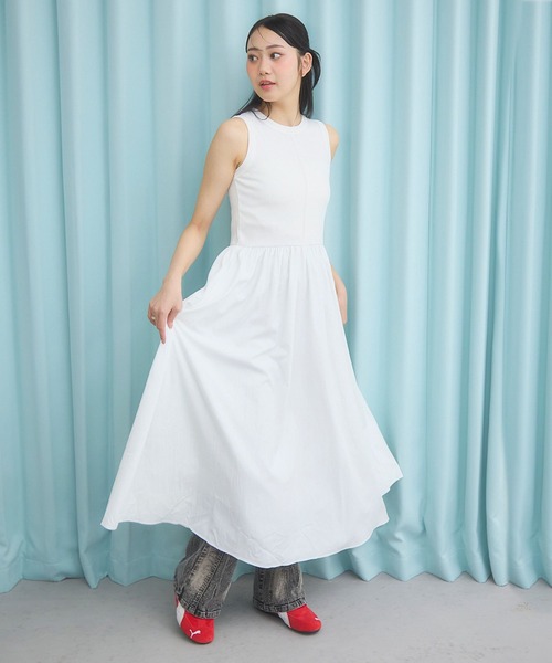 ALAND（エーランド）の「3.3 Field Trip／ドッキングロングワンピース（ワンピース・レディース・ブラック/ブルー/ホワイト・FREE）」の11枚目の写真