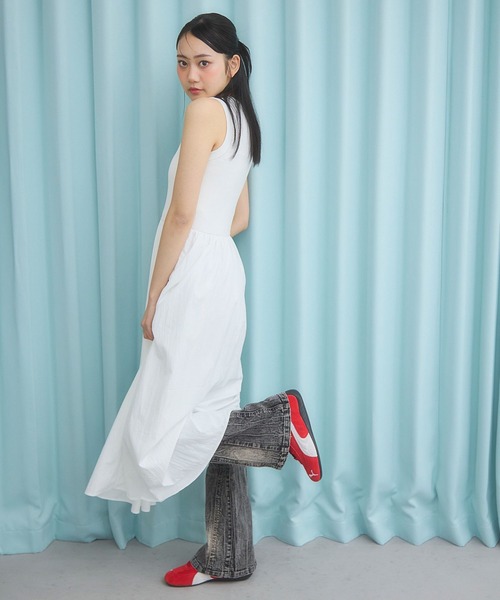 ALAND（エーランド）の「3.3 Field Trip／ドッキングロングワンピース（ワンピース・レディース・ブラック/ブルー/ホワイト・FREE）」の13枚目の写真