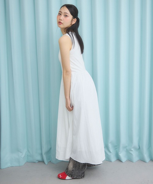 ALAND（エーランド）の「3.3 Field Trip／ドッキングロングワンピース（ワンピース・レディース・ブラック/ブルー/ホワイト・FREE）」の14枚目の写真