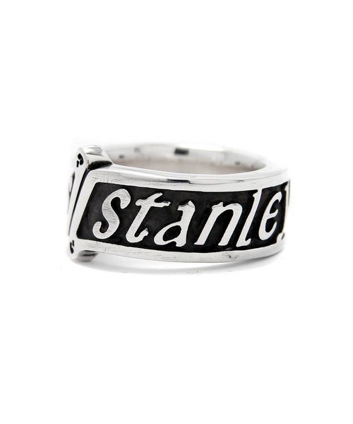 BEYOND COOL(ビヨンクール)の「「Stanley Guess/スタンリー ゲス」スモールロゴリボンリング ユニセックス(リング・メンズ・Silver・7号/9号/11.5)」の5枚目の写真