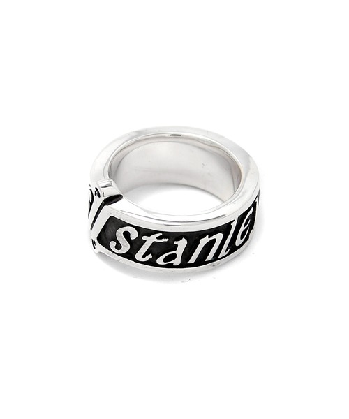 BEYOND COOL(ビヨンクール)の「「Stanley Guess/スタンリー ゲス」スモールロゴリボンリング ユニセックス(リング・メンズ・Silver・7号/9号/11.5)」の7枚目の写真