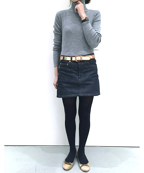 Sheta（シータ）の「リブハイネックニットPO（ニット/セーター・レディース・オフホワイト/グレー/ブラック・FREE）」の11枚目の写真