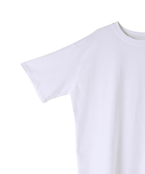 marjour（マージュール）の「HALF SLEEVE OVER TEE（Tシャツ/カットソー・レディース・オフホワイト・M）」の5枚目の写真
