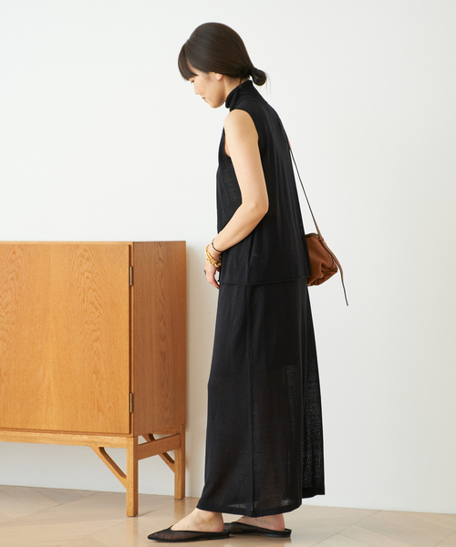 plage(プラージュ)の「《追加》silk/linen nuance プルオーバー(ニット/セーター・レディース・ブラック/カーキ・FREE)」の19枚目の写真