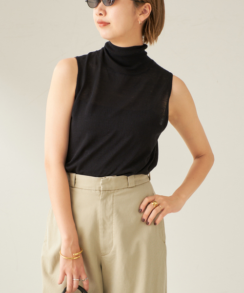 Plage　Sleeveless Nuance ニット【2024SS】 Plage Sleeveless Nuance ニット【2024SS】