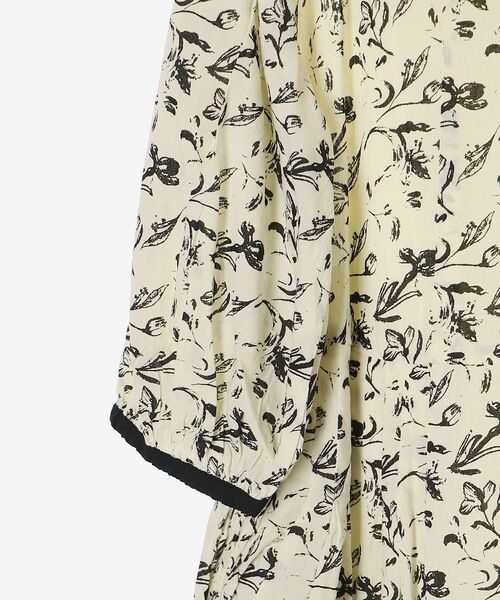 le.coeur blanc（ルクールブラン）の「フラワーモチーフスキッパーワンピース（ワンピース・レディース・ホワイト系その他2/ブラック系その他・38）」の20枚目の写真