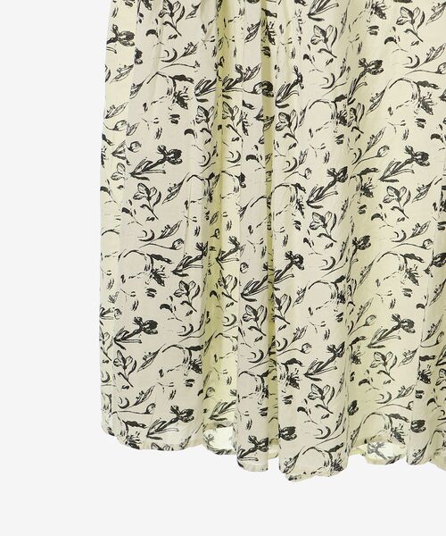 le.coeur blanc（ルクールブラン）の「フラワーモチーフスキッパーワンピース（ワンピース・レディース・ホワイト系その他2/ブラック系その他・38）」の21枚目の写真