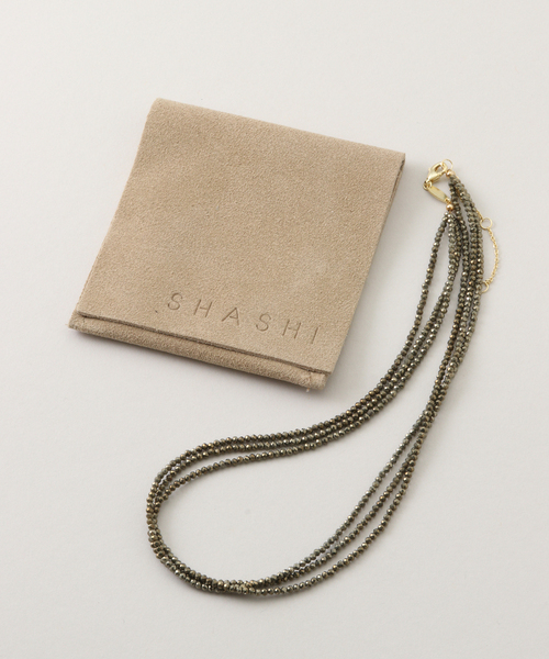 SHASHI（シャシ）の「SHASHI/シャシ SLOBE別注 gemstoneネックレス1 SH-N580（ネックレス・レディース・シルバー・FREE）」の9枚目の写真