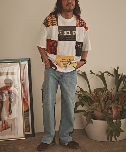 ALL RUNS(オールランズ)の「Square PW S/S Tee Tシャツ メンズ 秋物 秋服 2026年秋冬(Tシャツ/カットソー・メンズ・ホワイト系2/ホワイト系1/ブラック系1/ホワイト系5/ホワイト系4/ホワイト系3/ブラック系5/ブラック系4/ブラック系3/ブラック系2・FREE)」の21枚目の写真