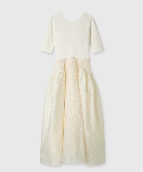 【新品即発送】anuansバックオープンカップインドッキングニットワンピース バックオープンカップインドッキングニットワンピース