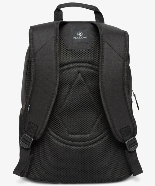 VOLCOM（ボルコム）の「【VOLCOM/ボルコム】Upperclass Backpack /ロゴワンポイントバックパック・リュックサック（バックパック/リュック・レディース・ブラック・FREE）」の4枚目の写真