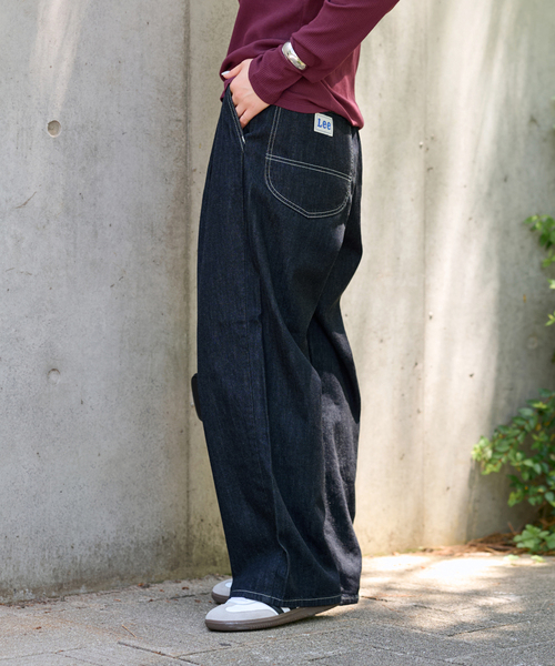 Lee（リー）の「別注【Lee /リー】イージーペインターパンツ（デニムパンツ・レディース・ネイビー/ブルー・SMALL/MEDIUM）」の11枚目の写真