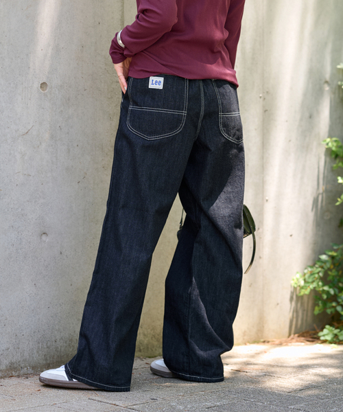 Lee（リー）の「別注【Lee /リー】イージーペインターパンツ（デニムパンツ・レディース・ネイビー/ブルー・SMALL/MEDIUM）」の13枚目の写真
