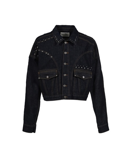 LIAM STUD DENIM JACKET