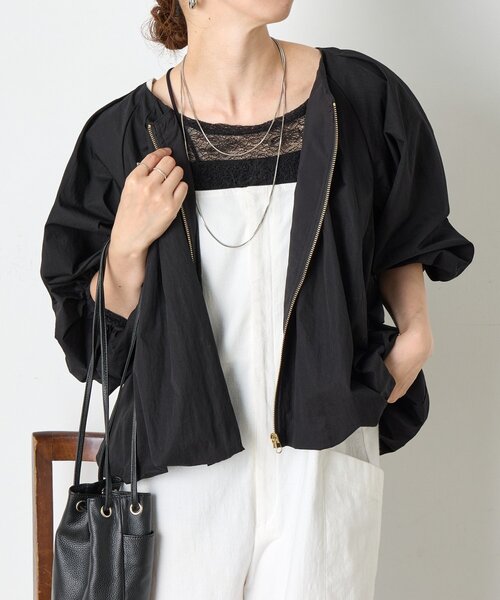 Jena espace merveilleux(ジェナ エスパスメルヴェイユ)の「レースシアーカットソー(Tシャツ/カットソー・レディース・ブラウン/オフホワイト/ブラック・FREE)」の18枚目の写真