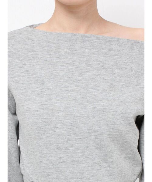 RESEXXY(リゼクシー)の「ワンショルスウェットトップス【セットアップ着用可能】(スウェット・レディース・ホワイト/グレー/ブラック・FREE)」の18枚目の写真