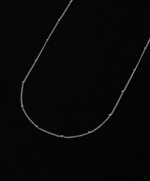 Firsthand(ファーストハンド)の「Firsthand/ファーストハンド Silver925 ドットチェーンネックレス 45(ネックレス・レディース・シルバー・ONE SIZE)」の7枚目の写真