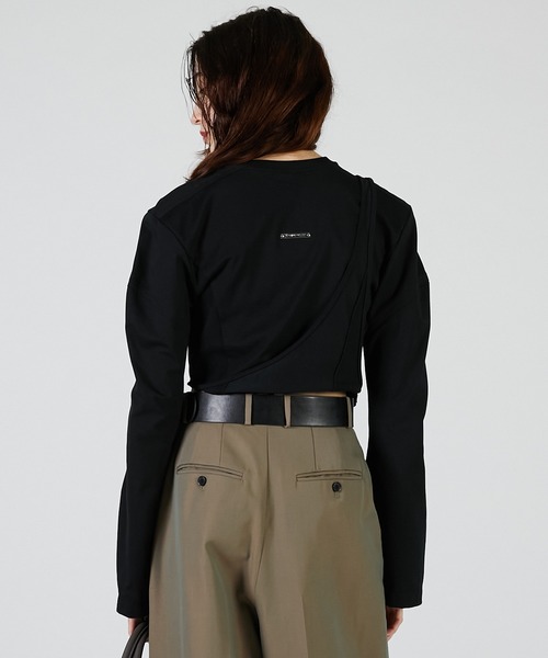 PRANK PROJECT（プランクプロジェクト）の「イレギュラーヘムトップ / Irregular Hem Top（その他トップス・レディース・ブラック/アイボリー/レッド・FREE）」の20枚目の写真