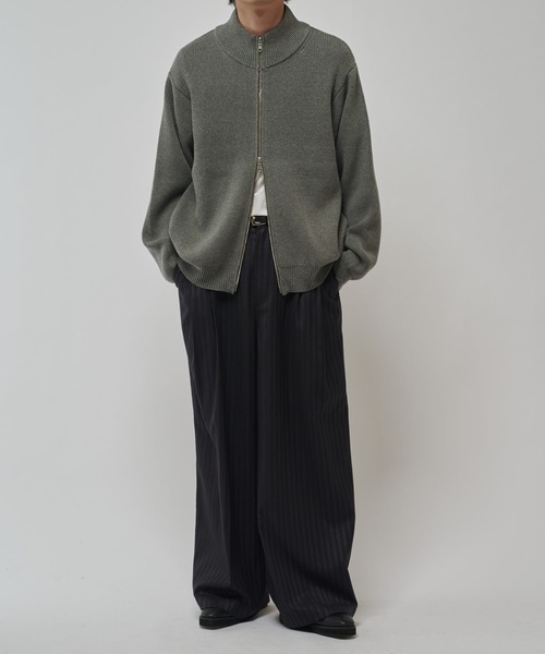 Lui's（ルイス）の「ドライバーズニット（ニット/セーター・メンズ・グレー/ブラック/ネイビー・S/M）」の6枚目の写真