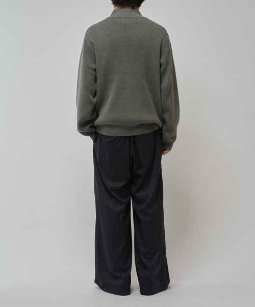 Lui's（ルイス）の「ドライバーズニット（ニット/セーター・メンズ・グレー/ブラック/ネイビー・S/M）」の8枚目の写真