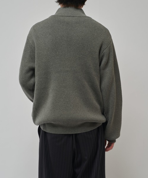 Lui's（ルイス）の「ドライバーズニット（ニット/セーター・メンズ・グレー/ブラック/ネイビー・S/M）」の5枚目の写真