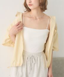 RETRO GIRL | 【新色追加】カップ付クロップドキャミ(キャミソール)