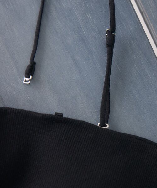 RETRO GIRL（レトロガール）の「【新色追加】カップ付クロップドキャミ（キャミソール・レディース・シルバー/オフホワイト/ブラウン系その他/ブラック/ライトグレー/ブラウン・FREE）」の19枚目の写真