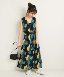 Spick and span 花柄ノースリーブチュニック 花柄チュニック ホワイト ノースリーブ Sporting&Style｜Yahoo