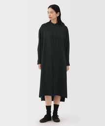 MUJI Labo（ムジラボ）の「〔MUJI Labo〕婦人　植物由来の素材を使ったリラックスフィットシャツワンピース（シャツワンピース・メンズ）」