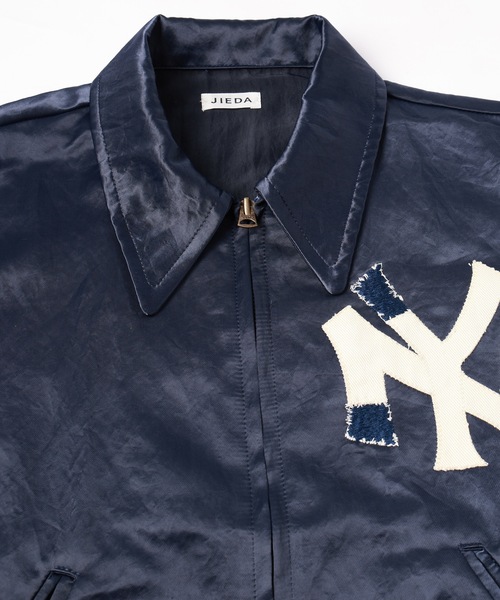 Jieda（ジエダ）の「NY VINTAGE JACKET（ブルゾン・メンズ・ネイビー/ブラック・1/2）」の3枚目の写真