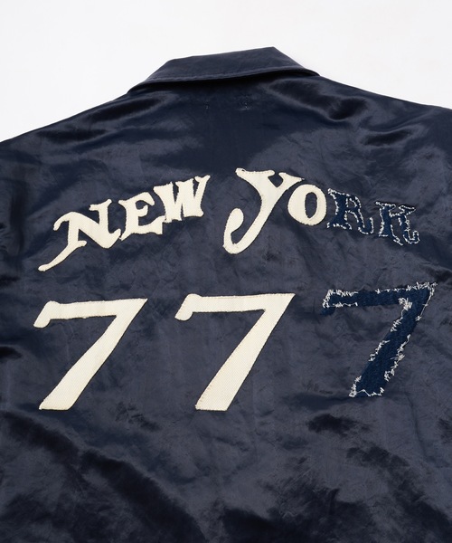 Jieda（ジエダ）の「NY VINTAGE JACKET（ブルゾン・メンズ・ネイビー/ブラック・1/2）」の4枚目の写真