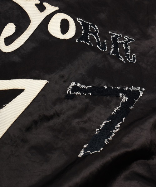 Jieda（ジエダ）の「NY VINTAGE JACKET（ブルゾン・メンズ・ネイビー/ブラック・1/2）」の8枚目の写真