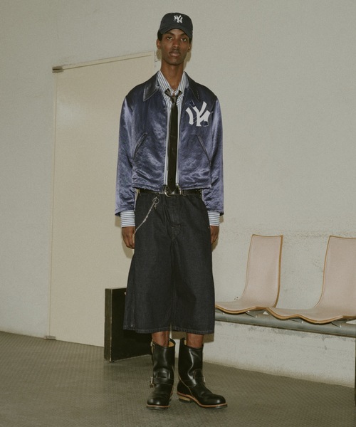 Jieda（ジエダ）の「NY VINTAGE JACKET（ブルゾン・メンズ・ネイビー/ブラック・1/2）」の15枚目の写真