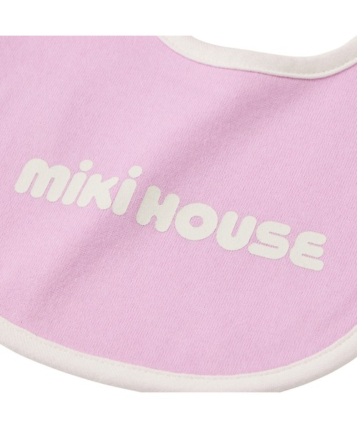 MIKI HOUSE（ミキハウス）の「【WEB限定】スタイ（スタイ/よだれかけ・キッズ・ブラック/ラベンダー/ロイヤルブルー/ベージュ・ONE SIZE）」の6枚目の写真