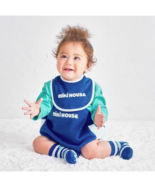 MIKI HOUSE（ミキハウス）の「【WEB限定】スタイ（スタイ/よだれかけ・キッズ・ブラック/ラベンダー/ロイヤルブルー/ベージュ・ONE SIZE）」の17枚目の写真