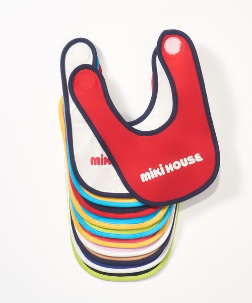 MIKI HOUSE（ミキハウス）の「【WEB限定】スタイ（スタイ/よだれかけ・キッズ・ブラック/ラベンダー/ロイヤルブルー/ベージュ・ONE SIZE）」の8枚目の写真