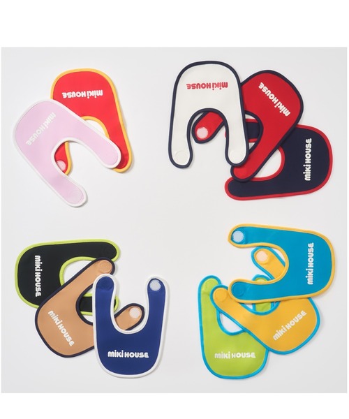 MIKI HOUSE（ミキハウス）の「【WEB限定】スタイ（スタイ/よだれかけ・キッズ・ブラック/ラベンダー/ロイヤルブルー/ベージュ・ONE SIZE）」の9枚目の写真