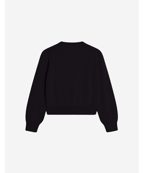 Maison Kitsune（メゾンキツネ）の「BABY FOX MERINO REGULAR CARDIGAN（カーディガン/ボレロ・レディース・ライトベージュ/ブラック/ライトグレー/アイボリー・L/M/S/XS）」の6枚目の写真