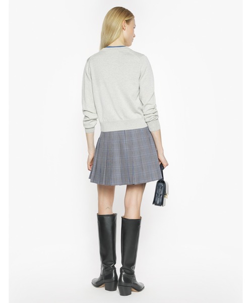 Maison Kitsune（メゾンキツネ）の「BABY FOX MERINO REGULAR CARDIGAN（カーディガン/ボレロ・レディース・ライトベージュ/ブラック/ライトグレー/アイボリー・L/M/S/XS）」の10枚目の写真