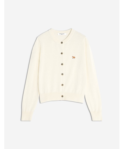 メゾンキツネ ベイビーフォックス パッチ レギュラー カーディガン BABY FOX MERINO REGULAR CARDIGAN（カーディガン/ボレロ）｜Maison